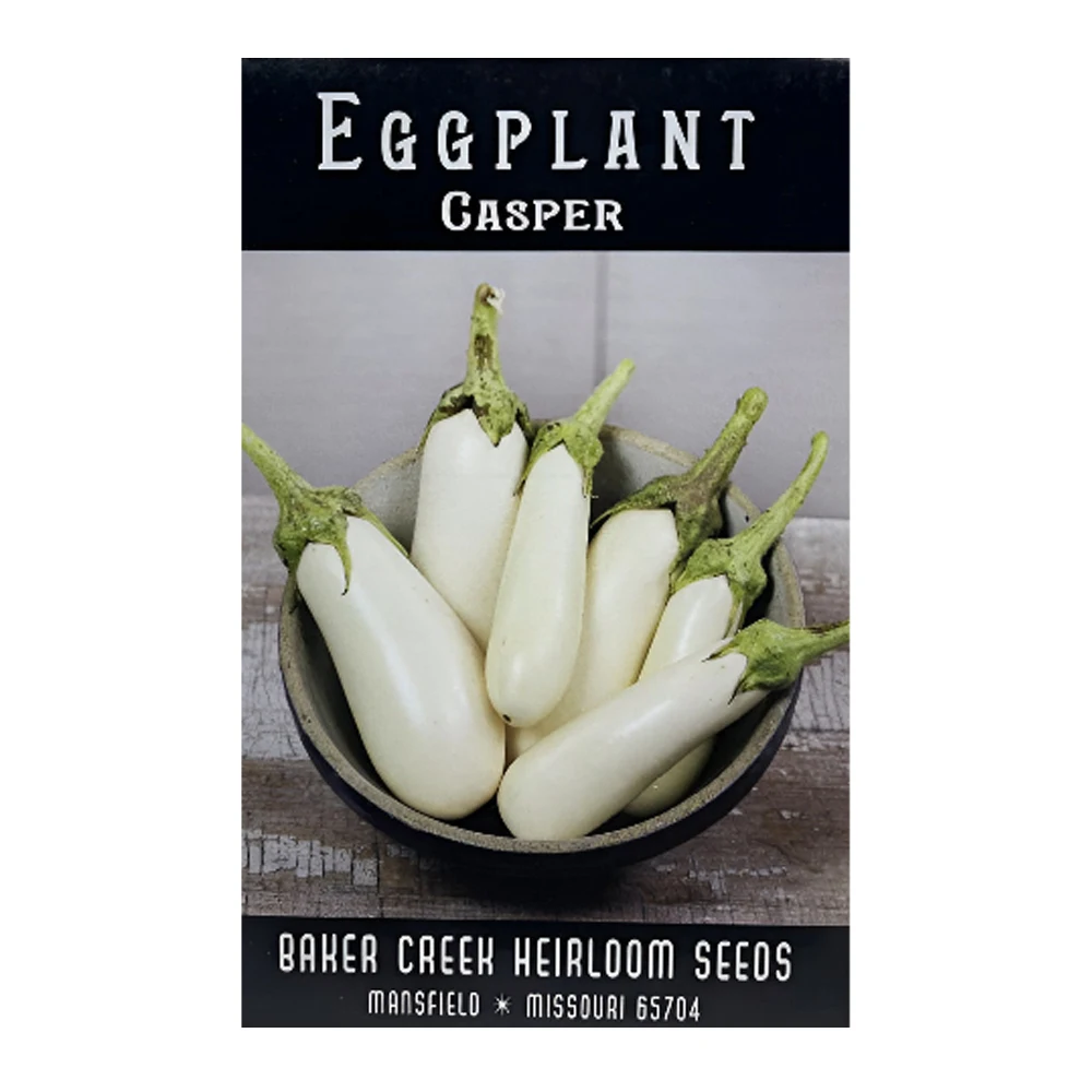Casper Eggplant 1 Casper Eggplant seeds