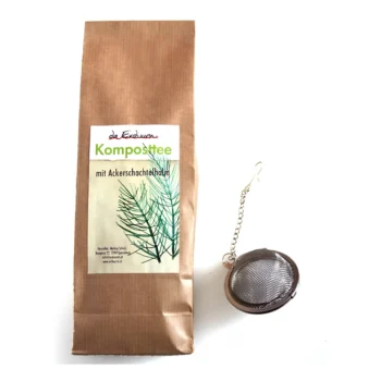 Compost Tea with Common Horsetail Mixture