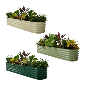 Eco Friendly Metal Raised Garden Bed (Different Colors)