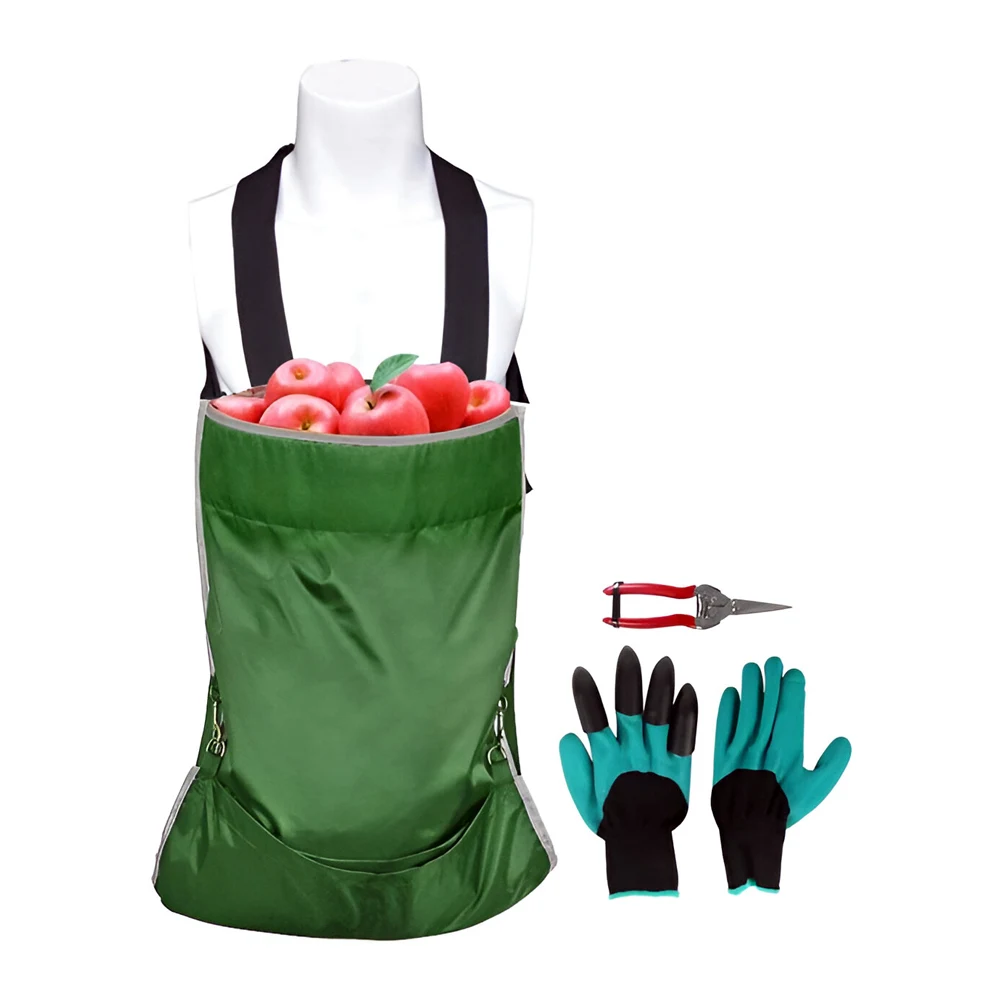 Heavy Duty Adjustable Harvest Garden Apron Set
