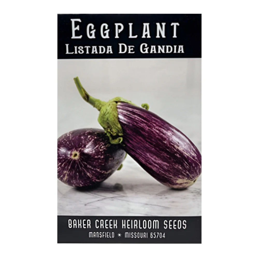 Listada De Gandia Eggplant seeds
