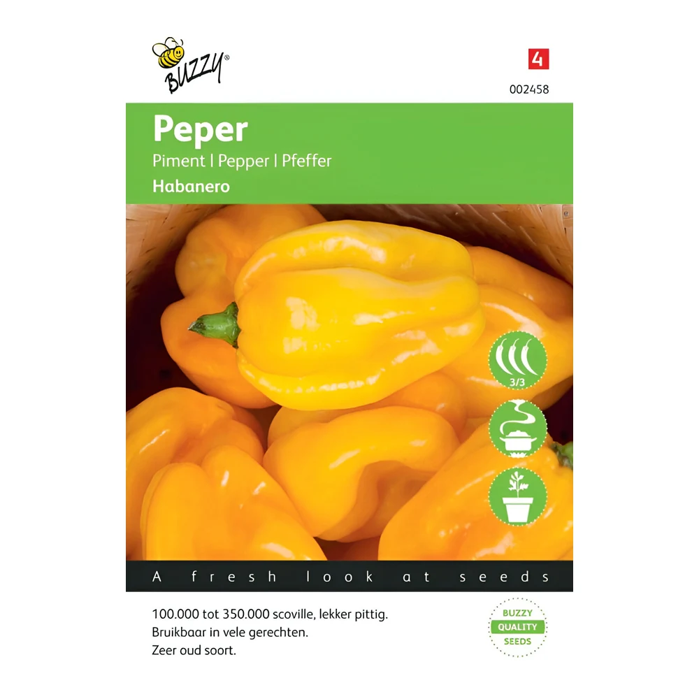 فلفل Habanero Orange 1 بذور فلفل هابانيرو البرتقالي