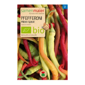 Organic Chili Peppers Mild spiral seeds