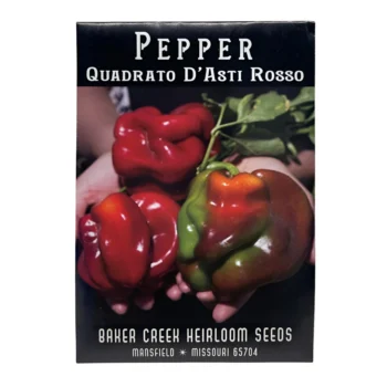 Quadrato D'asti Rosso Pepper seeds