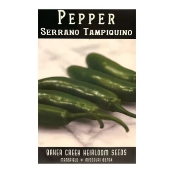 Serrano Tampiqueno Hot Pepper seeds
