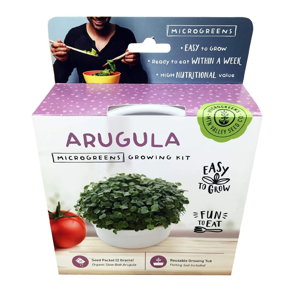 Arugula Mini Microgreens Growing Kit
