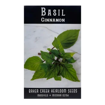 Basil Cinnamon