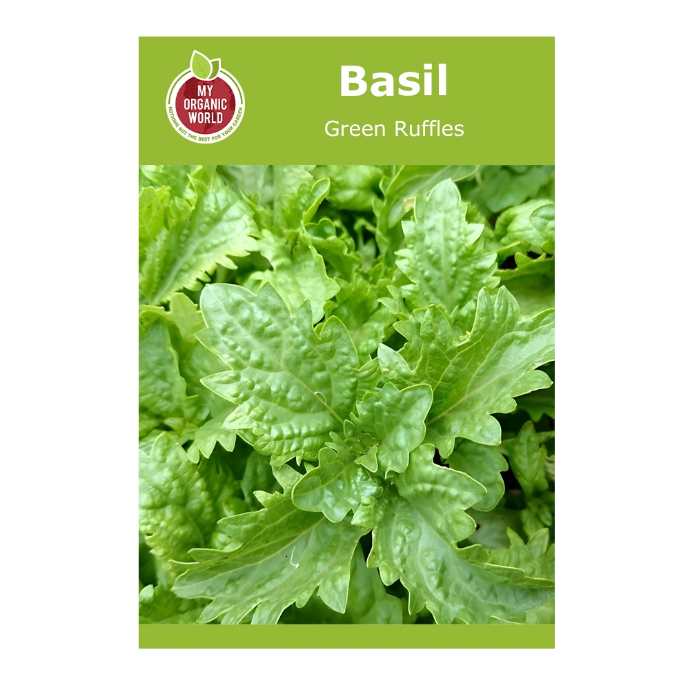 Basil Green Ruffles