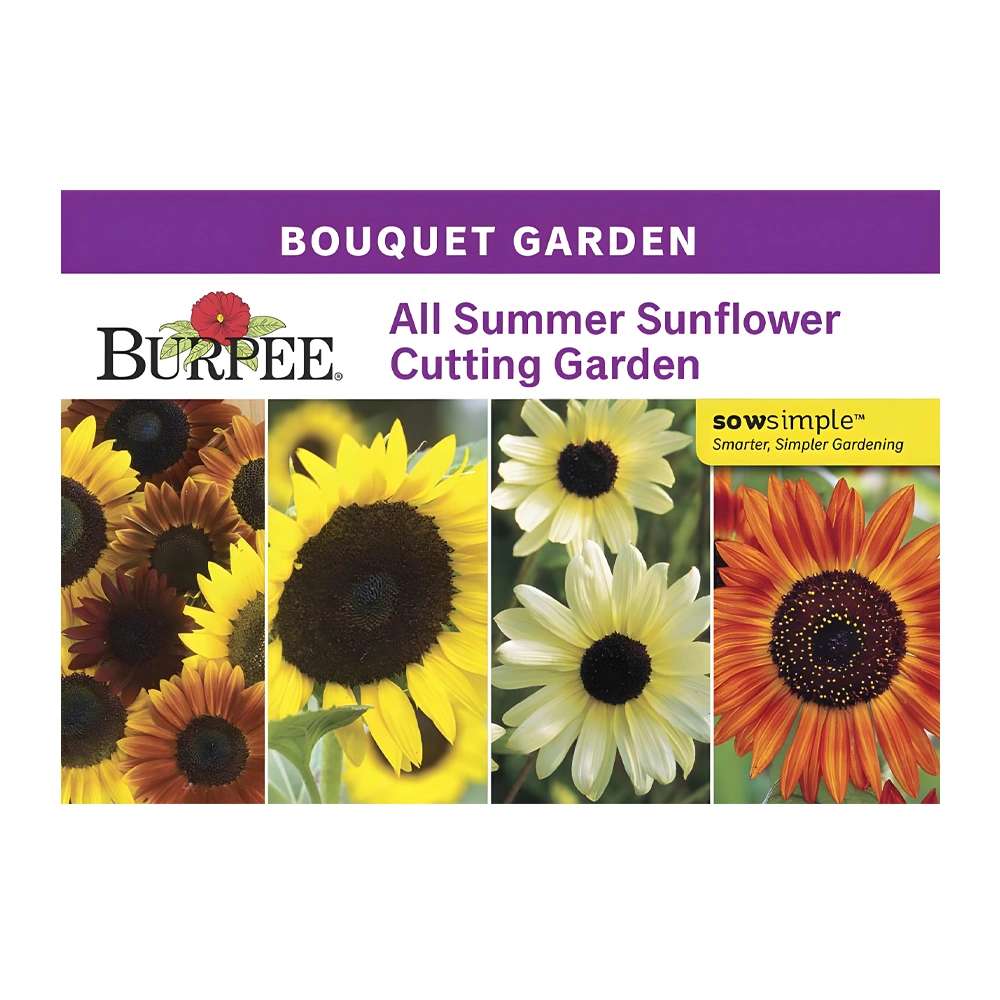 Burpee-All Summer Sunflower Cutting Garden (Seed Packet)