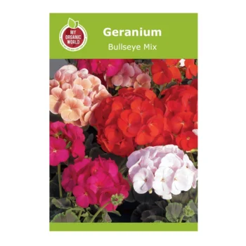 Geranium Bullseye Mix seeds