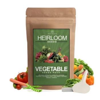 Heirloom Vegetable Seeds - (10 Variety)