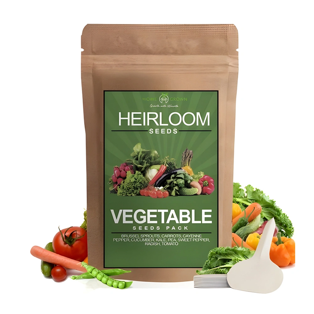 Heirloom Vegetable Seeds - (10 Variety)