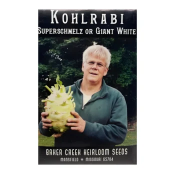 Kohlrabi Superschmelz or Giant White