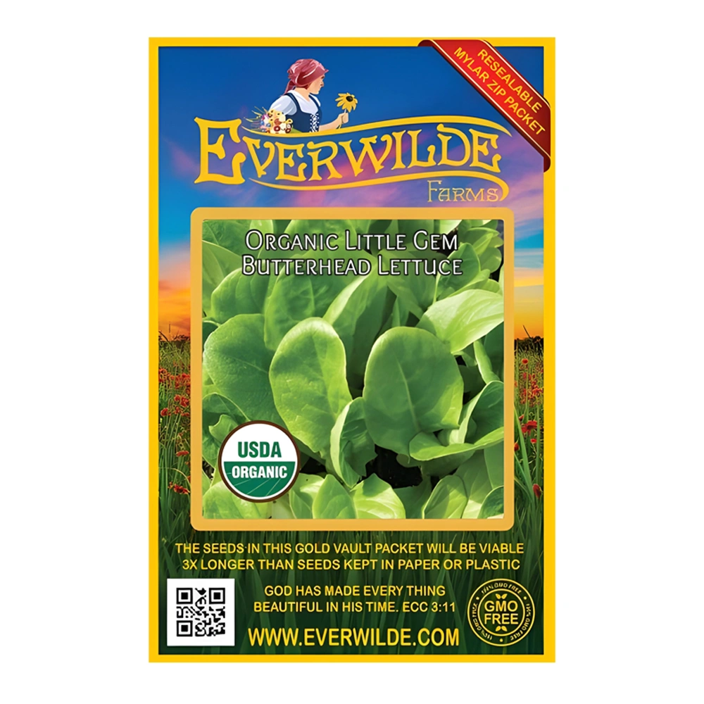 Lettuce Organic Little Gem Butterhead