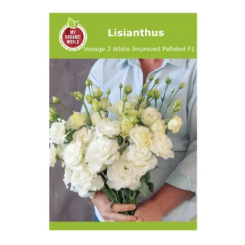Lisianthus Voyage 2 White Improved Pelleted F1