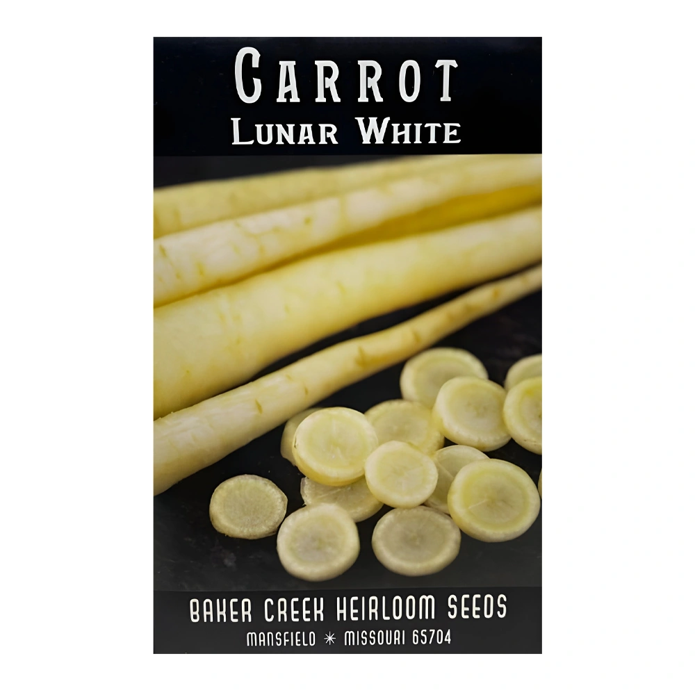 Lunar White Carrot 1 Lunar White Carrot seeds