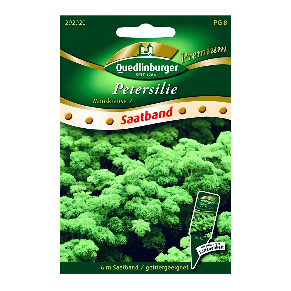 Moskrul 2 'Moss Curly' Parsley (Seed Tape) 1 Moskrul 2 ‘Moss Curly’ Parsley (Seed tape)