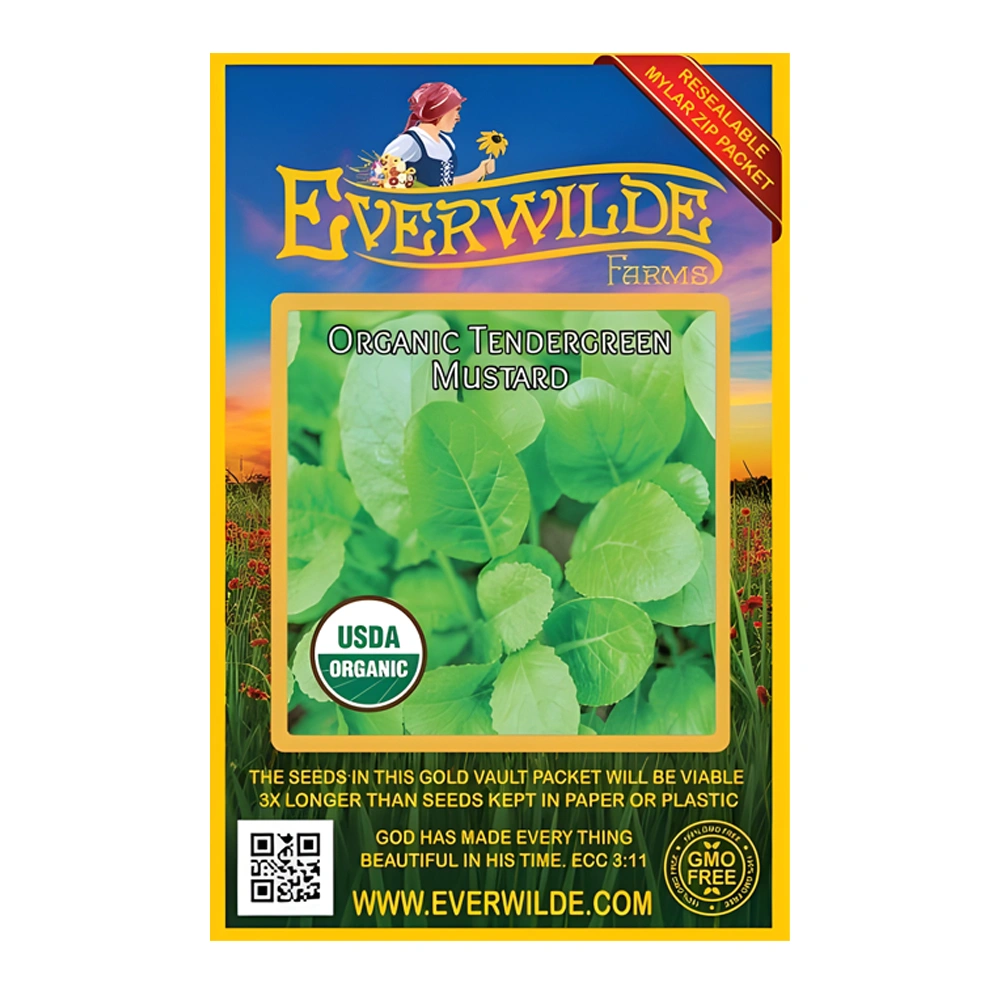 Mustard Organic Tendergreen 1 Mustard Organic Tendergreen
