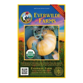 Organic Amana Orange Heirloom Tomato seeds