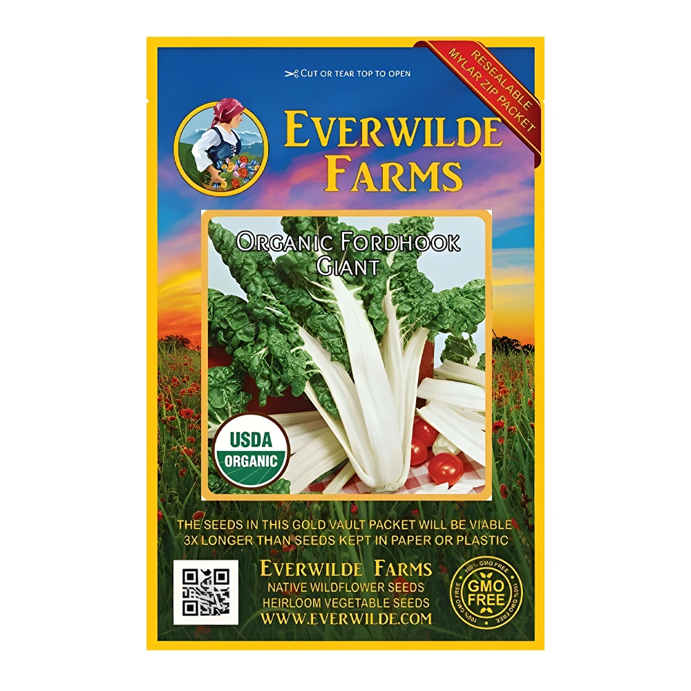Organic Fordhook Giant Swiss Chard 1 Organic Fordhook Giant Swiss Chard seeds