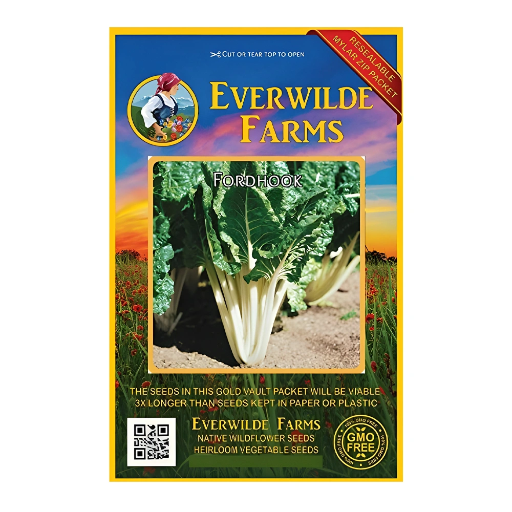 Organic Fordhook Swiss Chard 1 Organic Fordhook Swiss Chard seeds