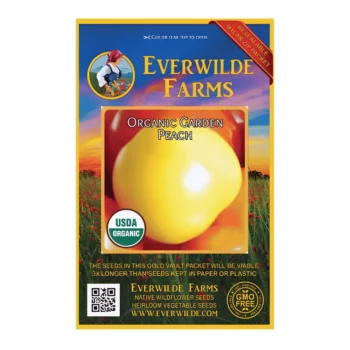 Organic Garden Peach Heirloom Tomato seeds