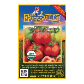 Organic Red Stuffer Heirloom Tomato seeds