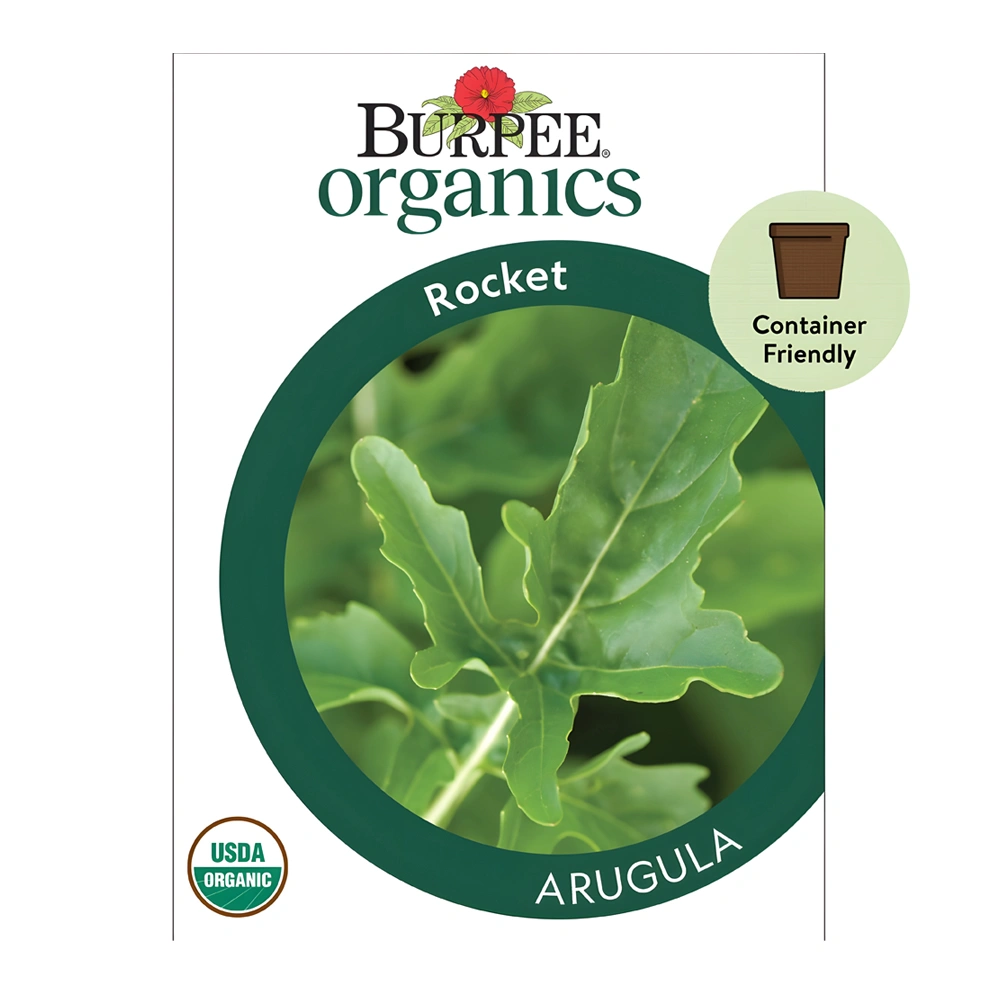 Organic Rocket Arugula 1 Organic Rocket Arugula seeds