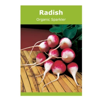 Organic Sparkler Radish seeds