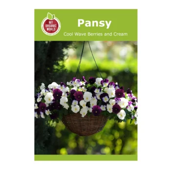 Pansy Cool Wave Berries and Cream seeds