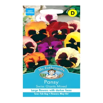 Pansy Swiss Giants Mixed