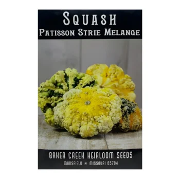 Patisson Strie Melange Squash seeds