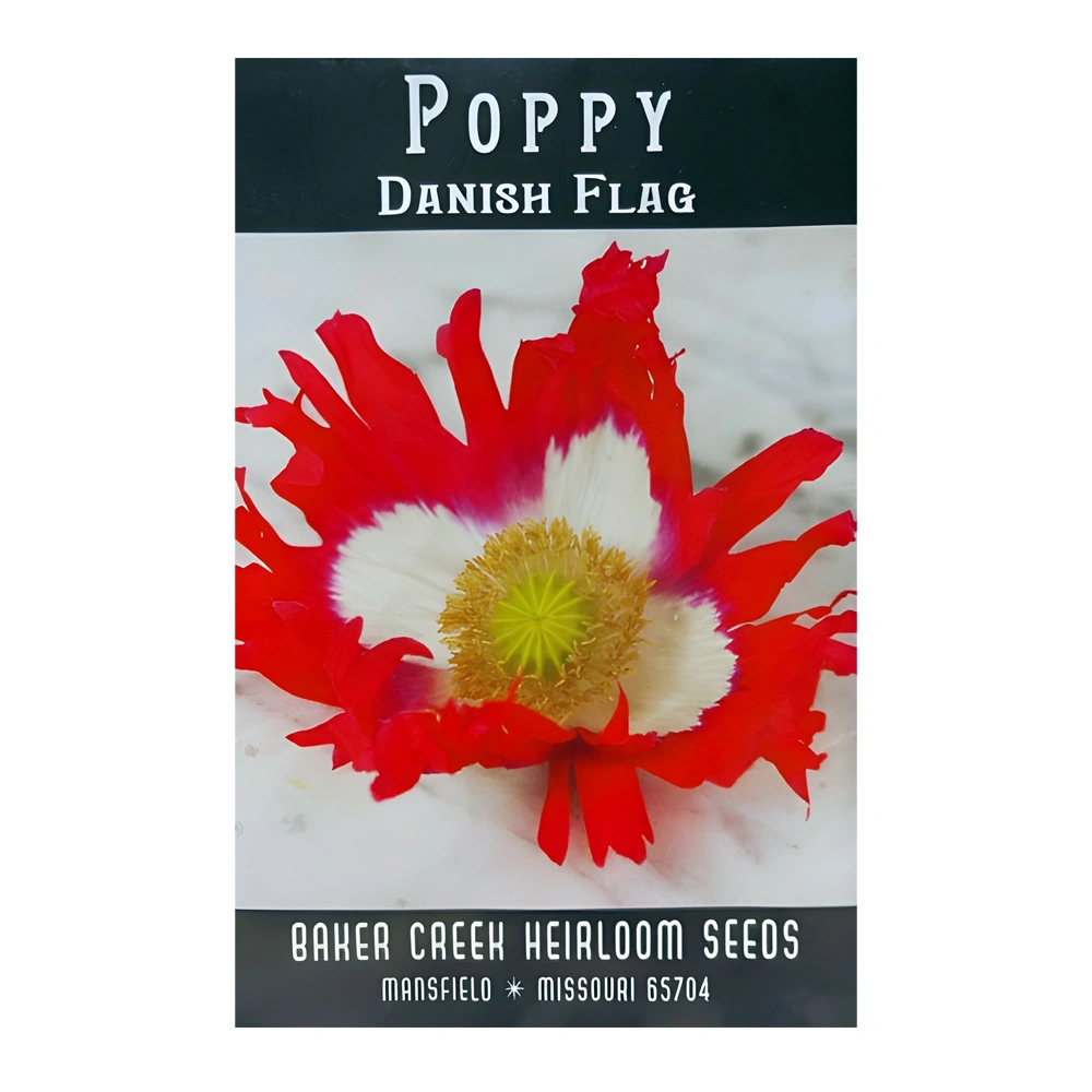 Poppy Danish Flag 1 Poppy Danish Flag seeds