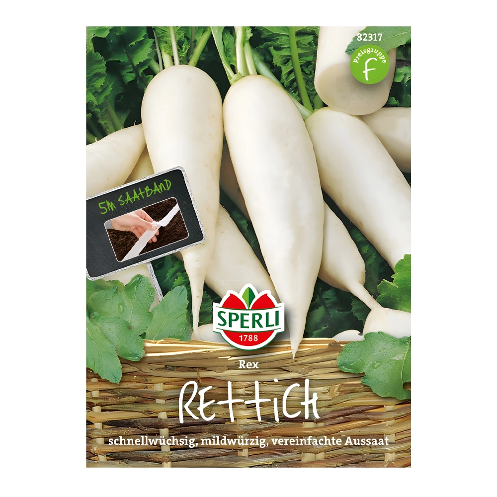 Rex Radish (Seed Tape) 1 Rex Radish (Seed Tape)