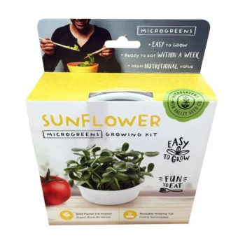 Sunflower Mini Microgreens Growing Kit