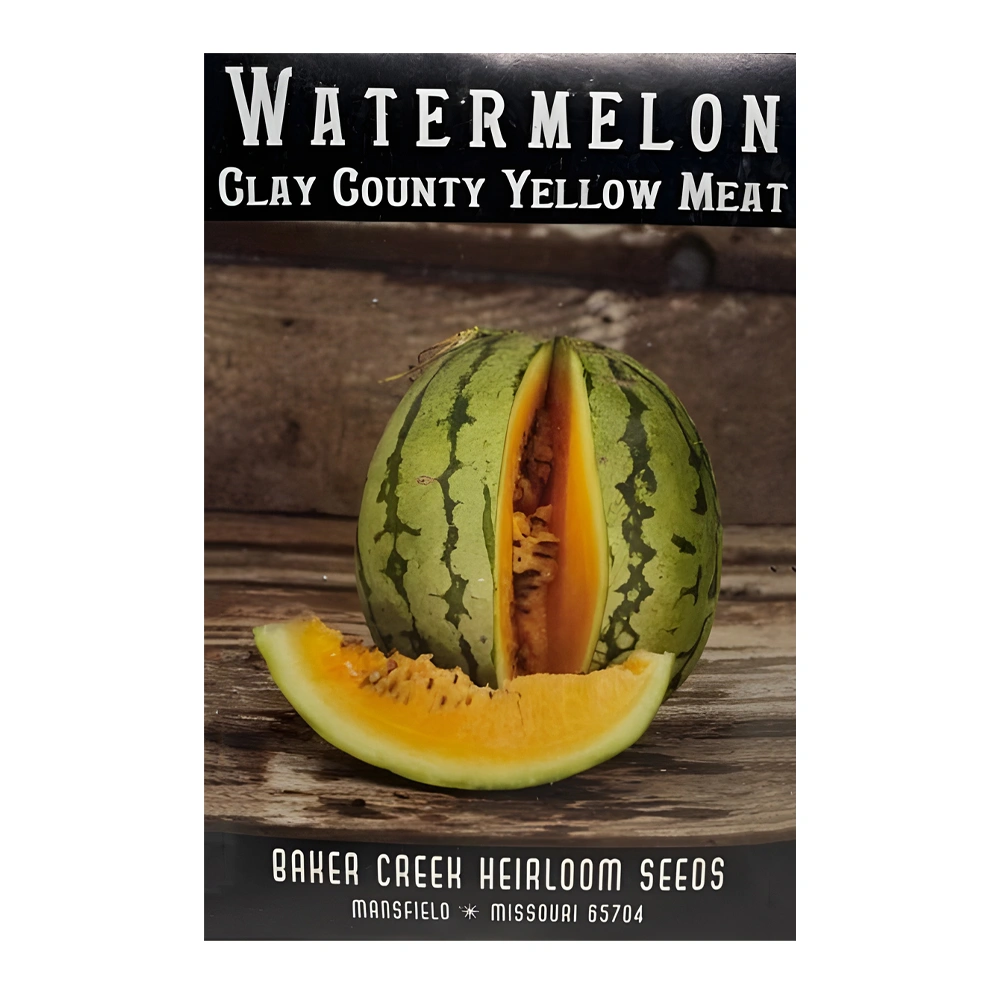 Watermelon Clay County Yellow Meat