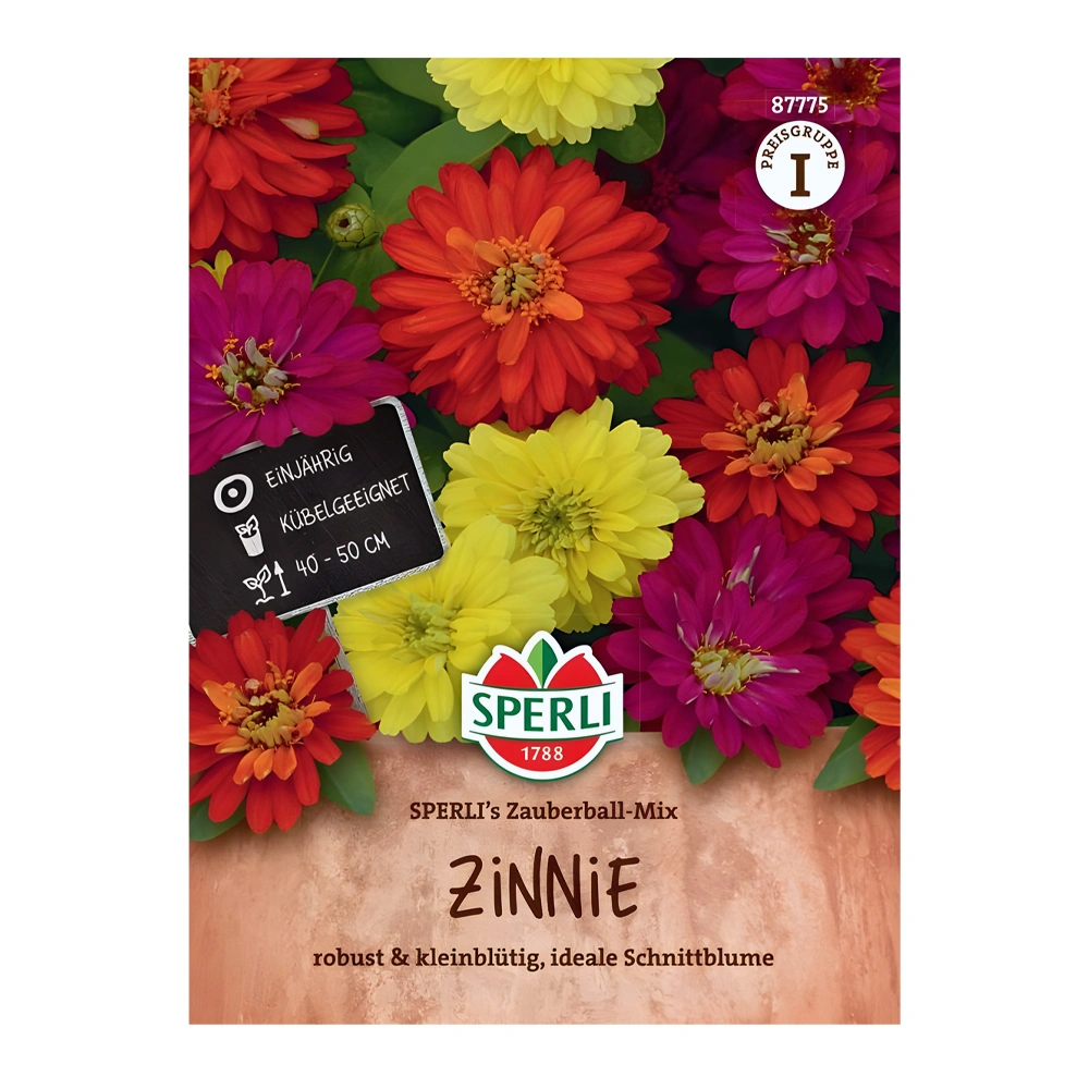 Zinnia Magic Ball Mix 1 Zinnia Magic Ball Mix