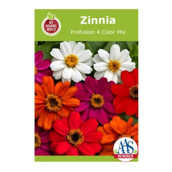 Zinnia Profusion AAS 4 Color Mix
