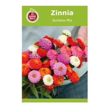 Zinnia Sunbow Mix