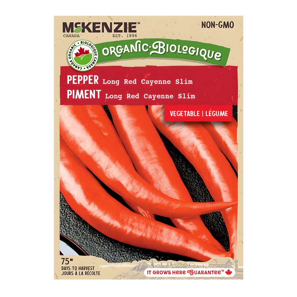 Pepper Organic Long Red Cayenne Slim 1 Pepper Organic Long Red Cayenne Slim