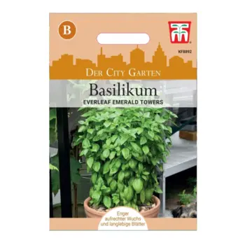 Basil Everleaf Emerald Towers Seeds