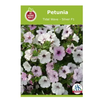 Petunia Tidal Wave Silver F1 Seeds