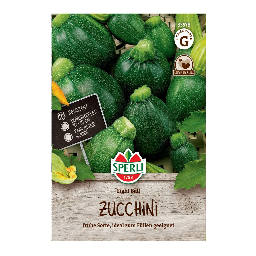 Zucchini Eight Ball Seeds